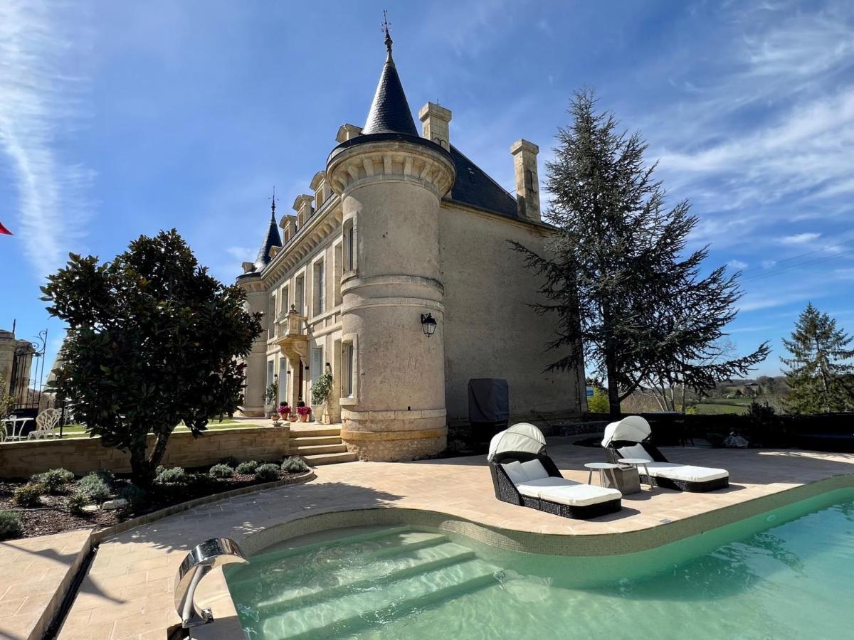 Chateau Hotel Edward 1Er Monpazier Exterior foto