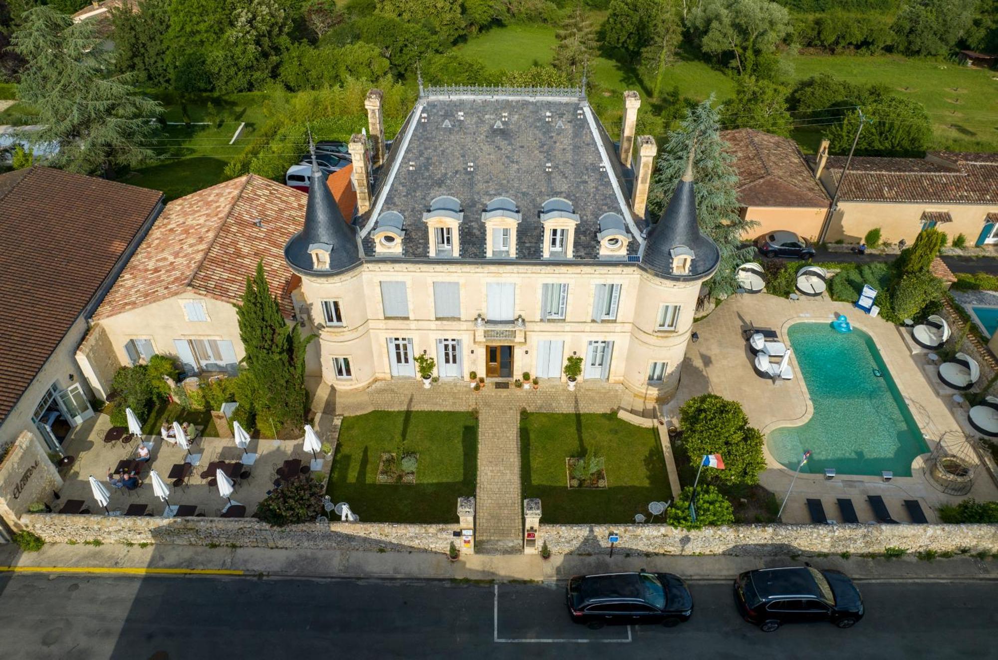 Chateau Hotel Edward 1Er Monpazier Exterior foto